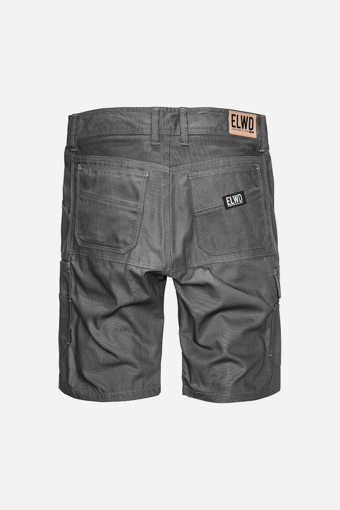 Mens Elwood Work Utility Shorts Canvas Cargo Phone Pocket Tough Tradie EWD201