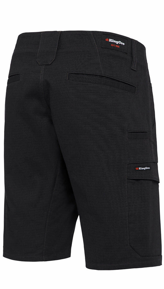 KingGee Mens Workcool Pro Shorts Comfort Stretch Work Cargo Tough Ripstop K17006