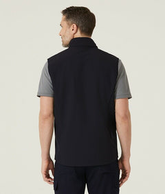Mens NNT Warm Bonded Fleece Sleeveless Zip Vest Black Navy Business Smart CATF2H