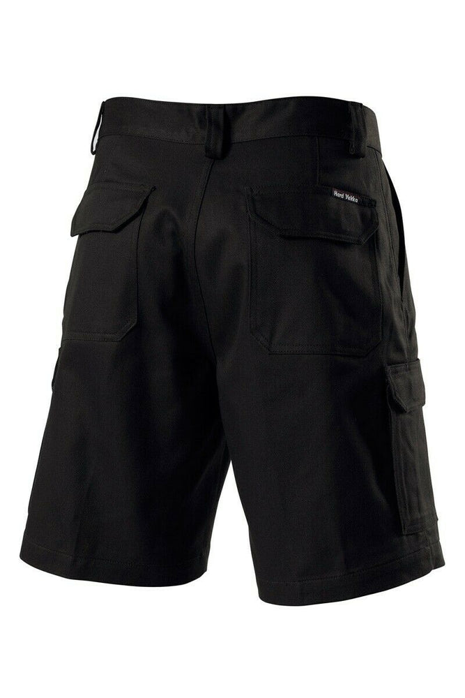 Hard Yakka Generation Gen Y Cotton Cargo Drill Shorts Work Tough Y05500