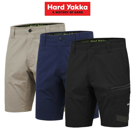 Hard Yakka Mens Raptor Short High Performance Ultra Comfort Reinforced Y05160