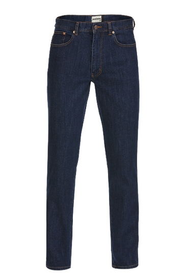 Hard Yakka Mens Mustang Stretch Jeans Denim Tough Regular Classic Fit Y43247