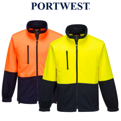 Portwest Mens Water Repellent Fleece Jumper Comfortable Work Safety MH315