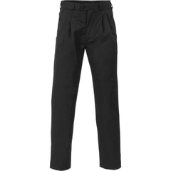 DNC Workwear Mens Mens P/V Pleat Front Pants Flame Retardant Work Comfort 4502