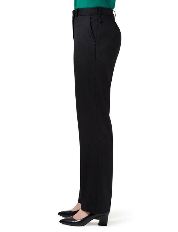 NNT Womens Stretch Twill Business Pants Elastic Waistband Formal Wear CAT3CA