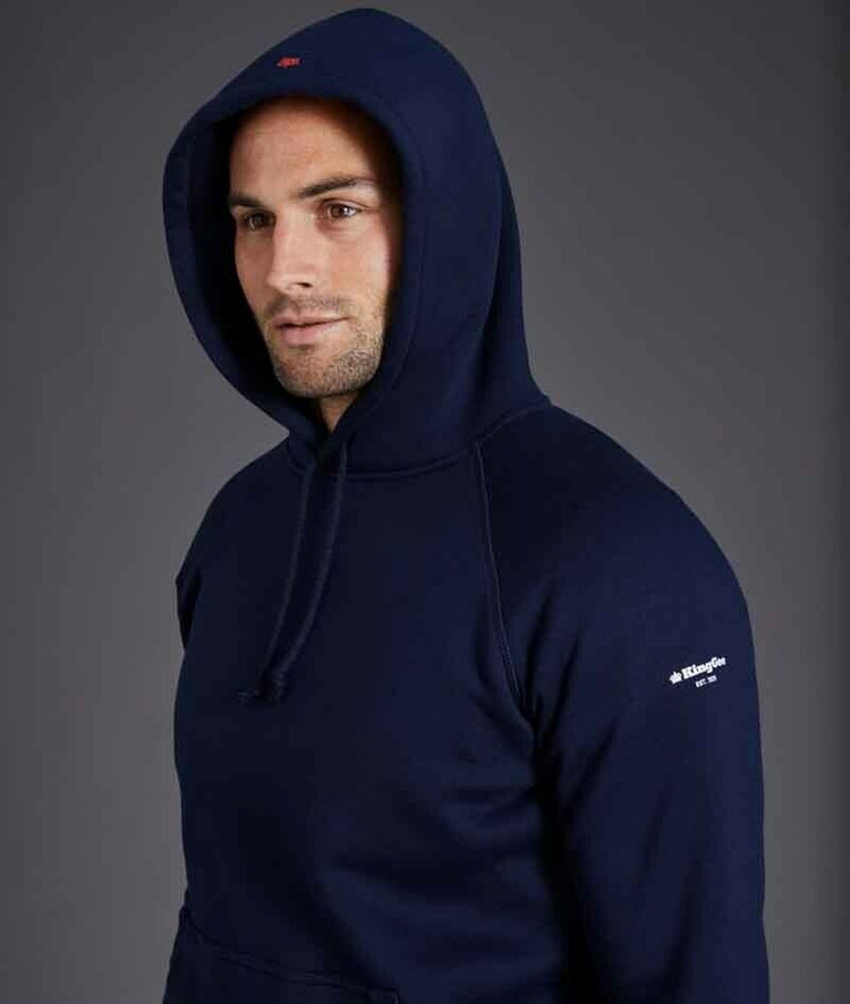 KingGee Mens Aus Made Hoodie Comfortable Cotton Australian Work Jumper K15018