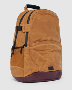 Superdry Mens Natural Tarp Backpack Classic Polyester Panelled Bag SM12SA1U