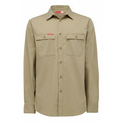 Hard Yakka Mens Heritage Workers Shirt Regular Fit Stretch Canvas Work Y04425