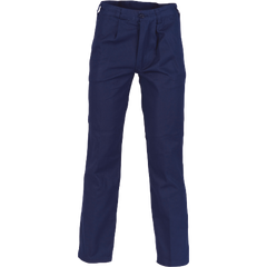 DNC Workwear Mens Cotton Drill Work Pants Flame Retardant Heavyweight Work 3311