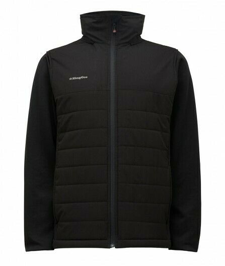 KingGee Horizon Hybrid Jacket Stretch Fleece Insulated Eco Poly Hood K05007