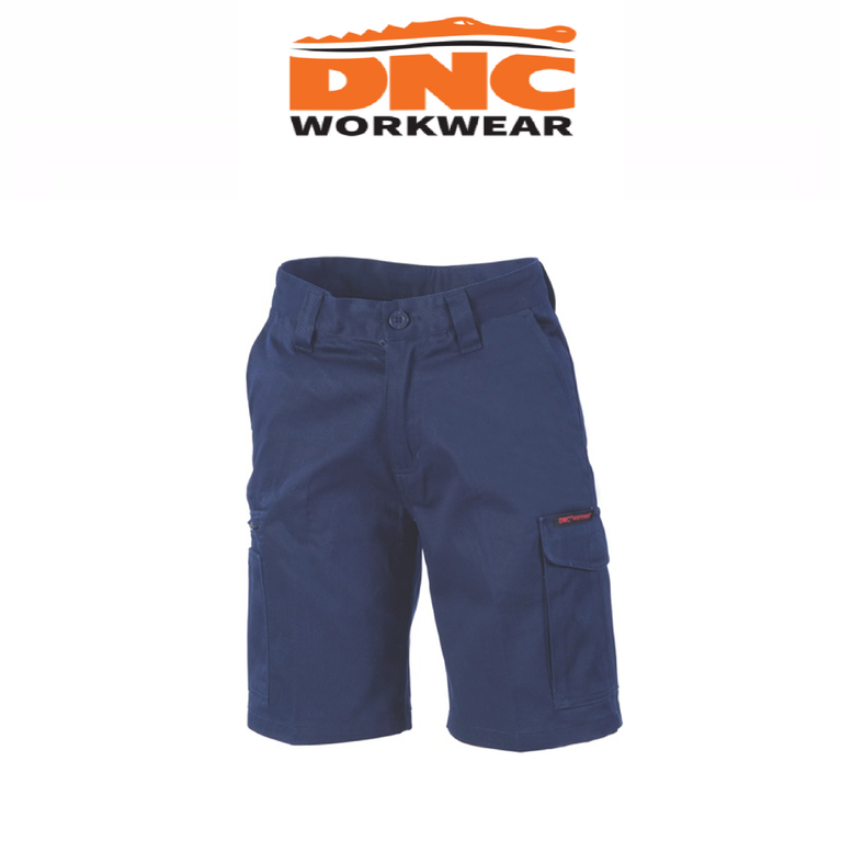 DNC Workwear Ladies Digga Cool -Breeze Cargo Summer Shorts Tough Work 3355