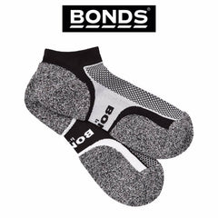 Mens Bonds Untimate Comfort Socks 2 Pack Low Cut Contest Sport Active Run SANL2N
