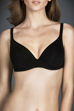 Womens Berlei Bra Barely There Cotton Rich Contour Everyday Black White Y289P