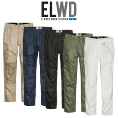 Womens Elwood Utility Work Pants Stretch Canvas Phone Pocket Tradie Tough EWD501