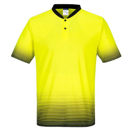 Portwest Sublimation Polo S/S Lightweight Hi Vis Polo Comfortable Shirt MP514