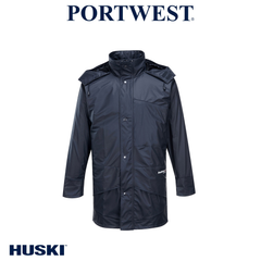 Portwest Mens Huski Farmers Jacket Waterproof Windproof Breathable Work K8103