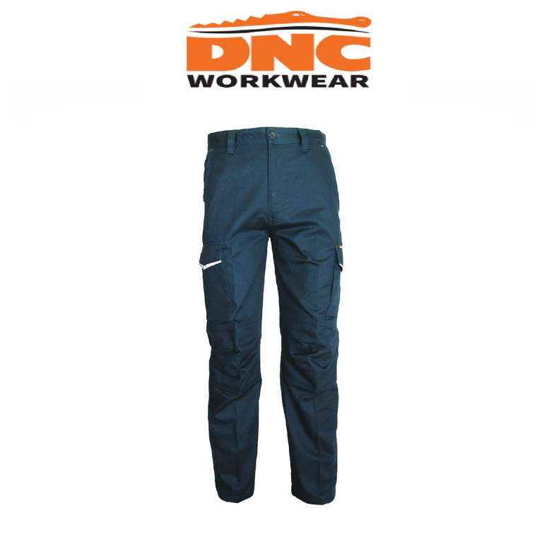 DNC Workwear Men RipStop Cargo Pants Flame Retardant Tough Pant Work 3382