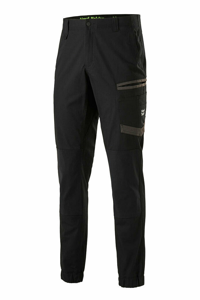 Hard Yakka Mens Raptor Cuff Pants Work Safety Tough Comfy Cargo Wear Y02717