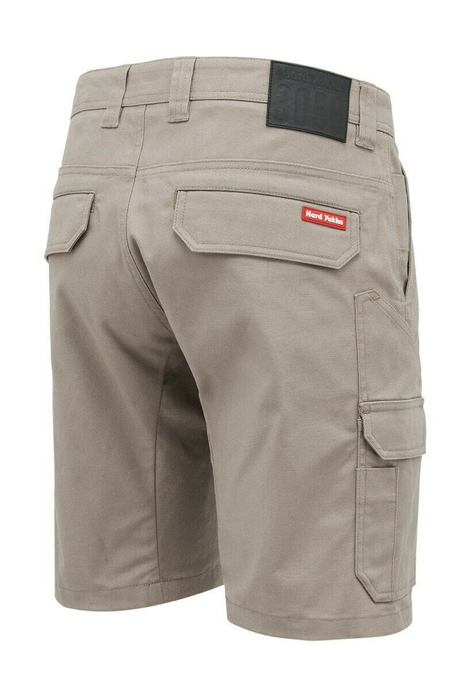 Hard Yakka 3056 Stretch Shorts Cargo Canvas Cotton Tough Work Short Y05411