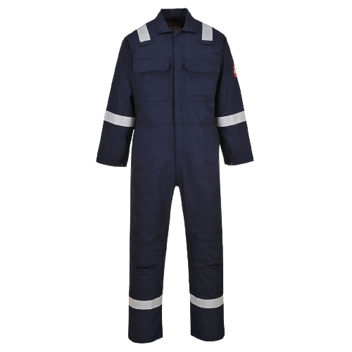 Portwest Bizweld Iona Coverall Flame Resistant Reflective Tape Hi Vis BIZ5