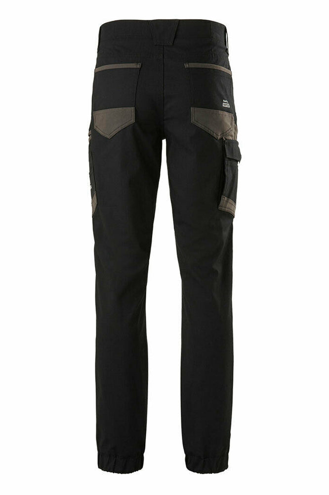 Hard Yakka Mens Raptor Cuff Pants Work Safety Tough Comfy Cargo Wear Y02717