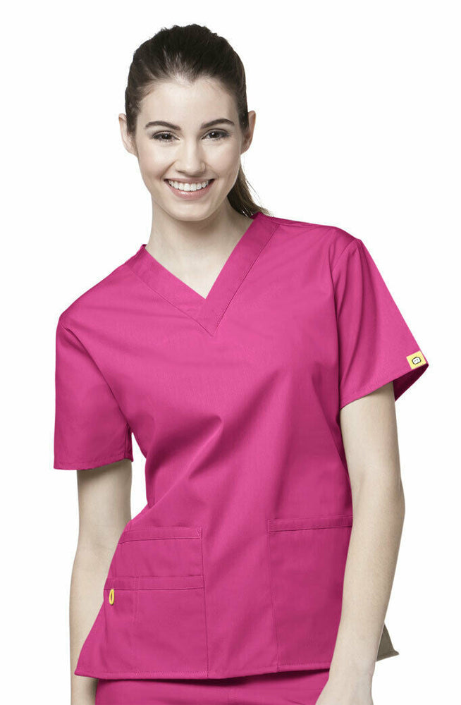 NNT Womens Bravo Scrub Top Relaxed Style Fit Work Nursing Hospital CATU66