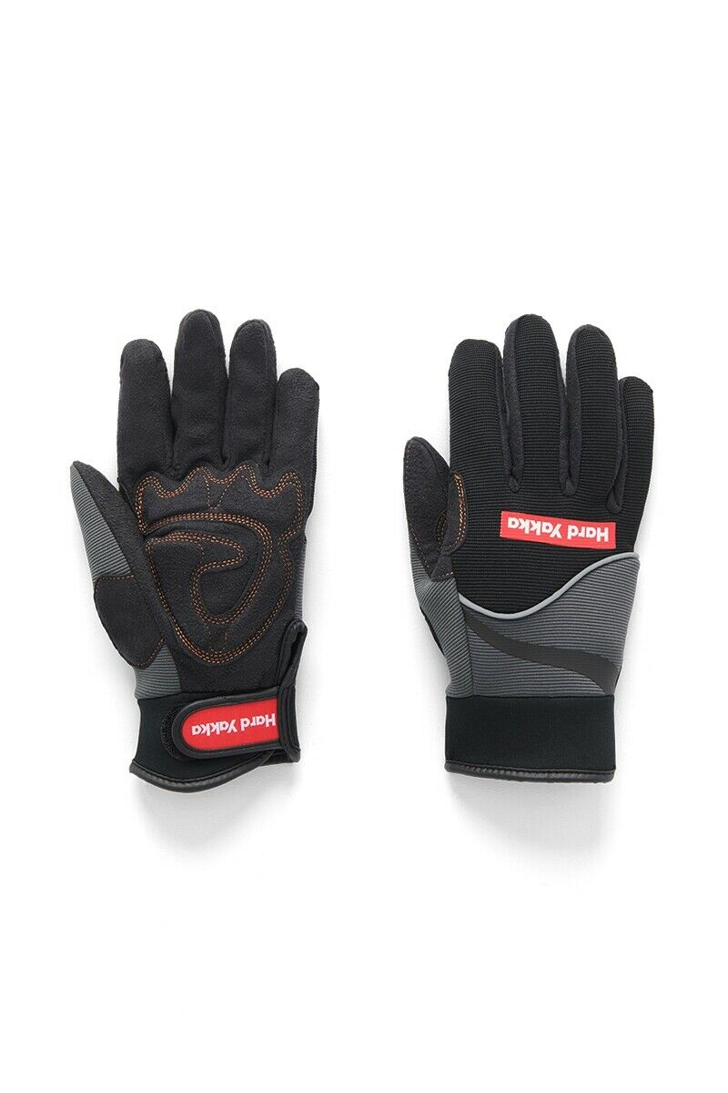 Hard Yakka Mechanics Glove Safety Work Synthetic Leather Neoprene Durable Y26772