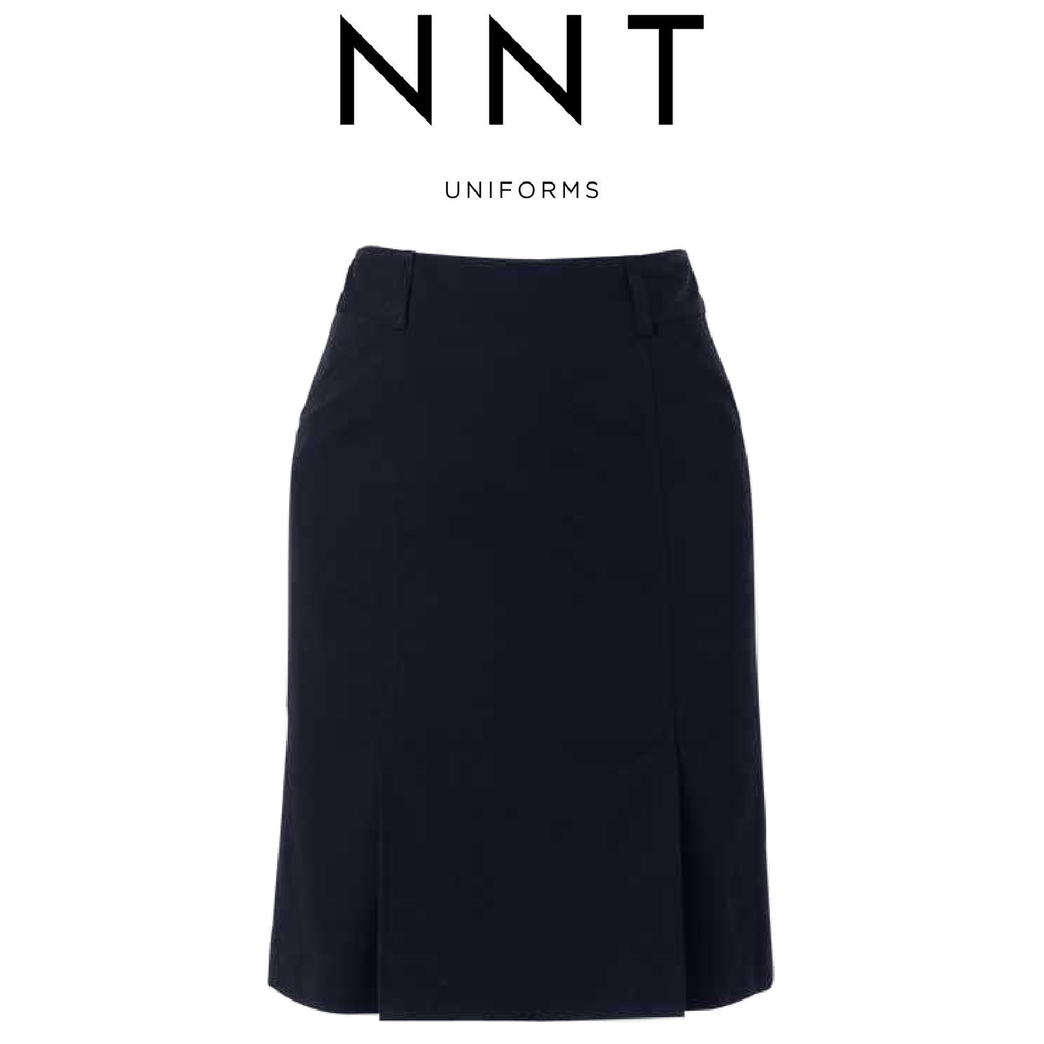 NNT Womens Formal Gaberdine Box Pleat Utility Skirt Contour Business CAT29J