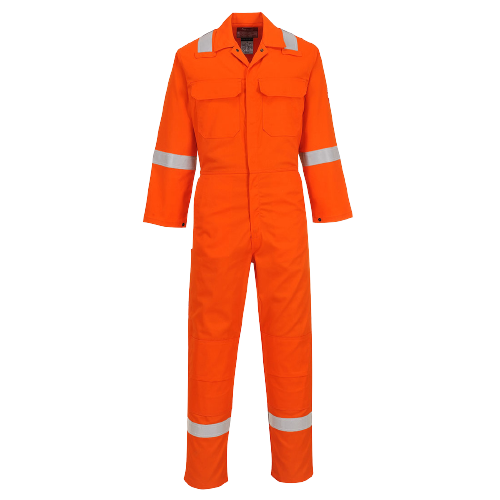 Portwest Bizweld Iona Coverall Flame Resistant Reflective Tape Hi Vis BIZ5