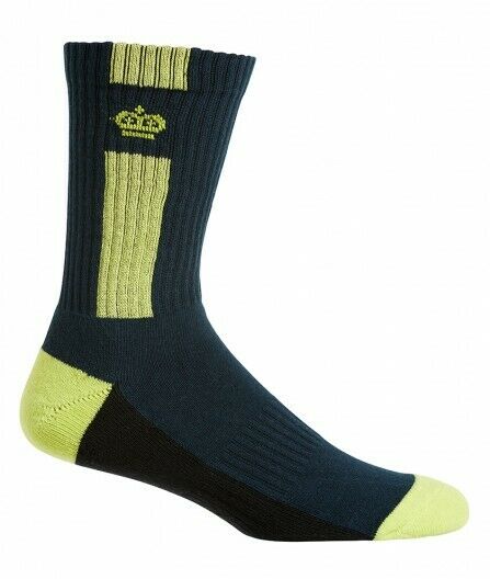 KingGee Crew Cotton Work Socks 5 Pack Padded Footbed Workwear K09035