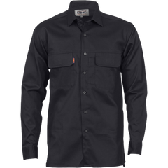 DNC Workwear Mens Three Way Cool Breeze Work Shirt - Long Sleeve Casual 3224