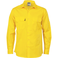 DNC Workwear Cool-Breeze Work Shirt - Short Sleeve Lightweight Cotton 3208