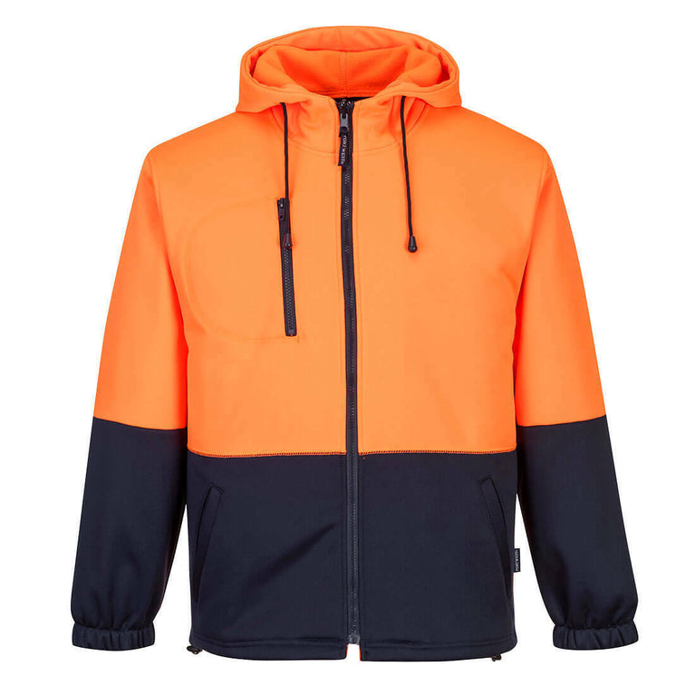 Portwest Men Water Repellent Hoodie Comfortable Work Safety Drawcord Hood MH317