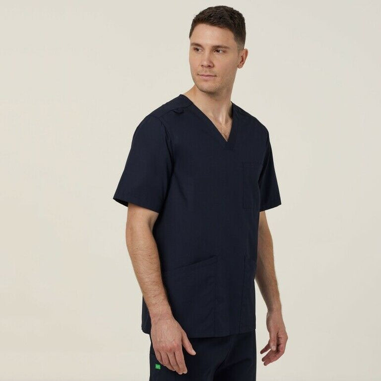 NNT  Uniform Unisex Chang Scrub Top Relaxed Fit V Neck Nurse Workwear CATRFS