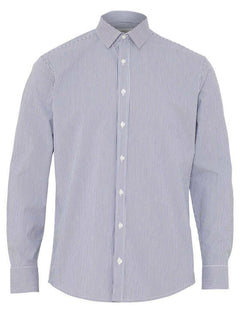 NNT Mens Avignon Stripe Long Sleeve Shirt Casual Regular Fit Business CATJD9