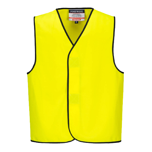 Portwest Hi-Vis Vest Class D Prime Mover Reflective Taped Work Safefy MV116