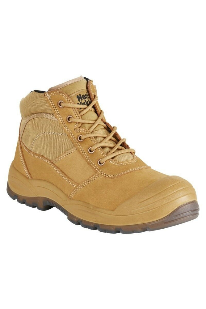 Hard Yakka Mens Utility Side Zip Safety Steel Cap Toe Work Boots Shoe Y60120