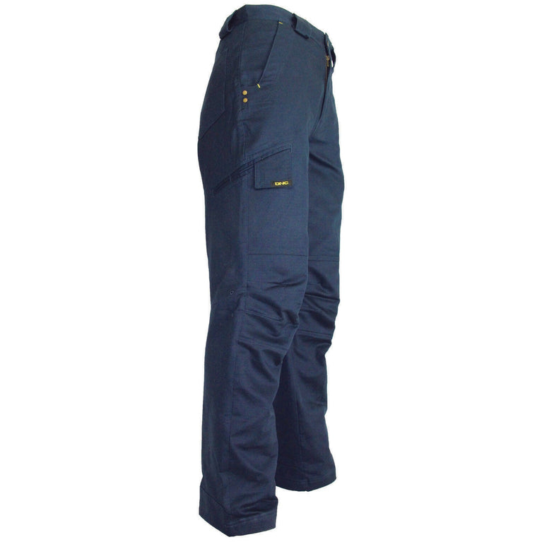 DNC Workwear Men RipStop Tradies Cargo Pants Retardant Tough Pant Work 3384