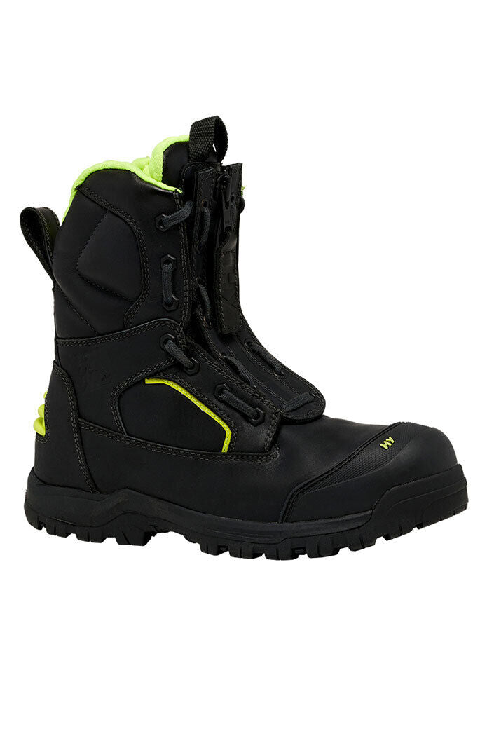 Hard Yakka Men Hero 365 Fire Resistant Leather Reflective Boot Waterproof Y60350