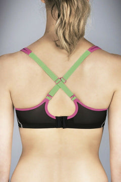 Womens Berlei Electrify Underwire Sports Bra Cross Back Support Lined Y556W