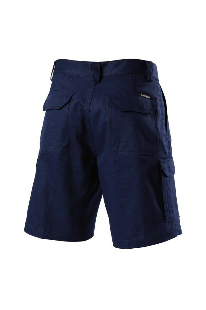 Hard Yakka Generation Gen Y Cotton Cargo Drill Shorts Work Tough Y05500