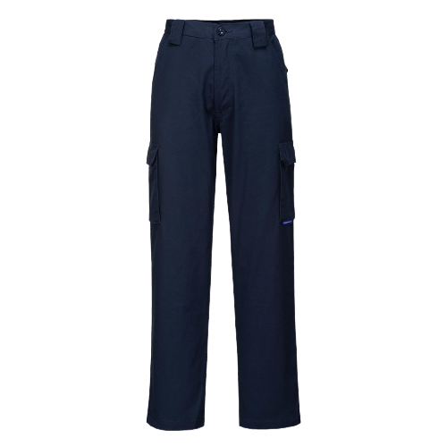 Portwest Flame Resistant Cargo Pants 100% Cotton Cargo Pant Comfortable MW700