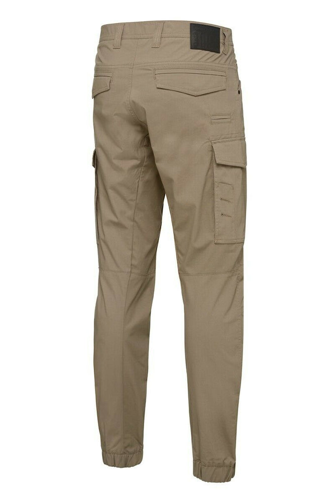 Hard Yakka Pants Cuff 3056 Ripstop Cargo Stretch Slim Fit Y02340