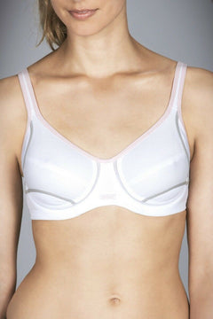 Womens Berlei Electrify Underwire Sports Bra Cross Back Support Lined Y556W