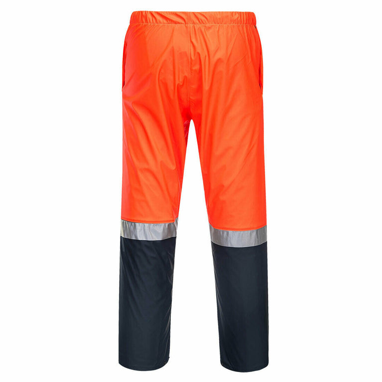 Portwest Mens Huski Farmers Hi-Vis Pants Reflective Work Safety Tapped K8101