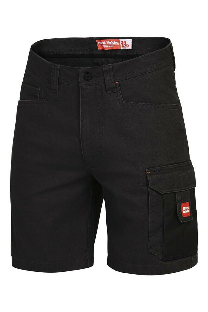 Hard Yakka Legends Shorts Cargo Cotton Work Tradie Cordura Tough Y05066