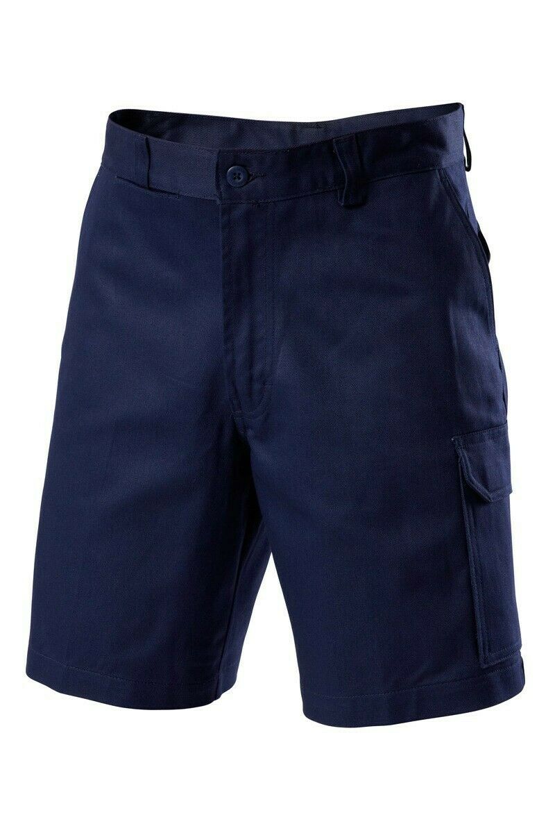 Hard Yakka Generation Gen Y Cotton Cargo Drill Shorts Work Tough Y05500