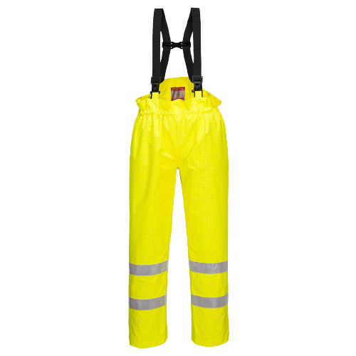 Portwest Bizflame Rain Unlined - Hi-Vis Antistatic FR Breathable Waterproof S780