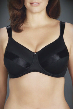 Womens Berlei Sexy Minimising Underwire Bra Satin Straps Comfortable Y516SB