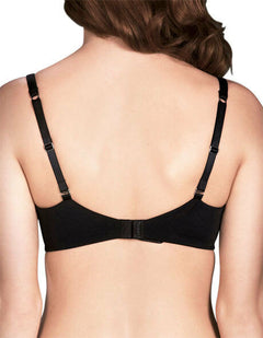 Womens Berlei Soft Touch Underwire Bra Double Layer Comfort Black White Mocha